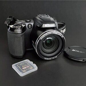 Nikon CoolPix L120 _ Bridge Camera _ 14.1Mp _ 21x Nikon ED Glass SuperZoom _ Exc